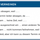 Terminvorschlag (Redewendungen und E-Mail)